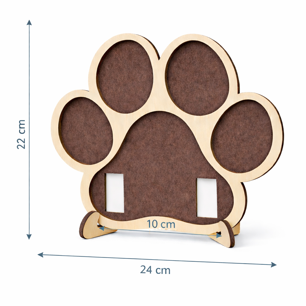 Huella Eterna un Marco Conmemorativo para Mascotas