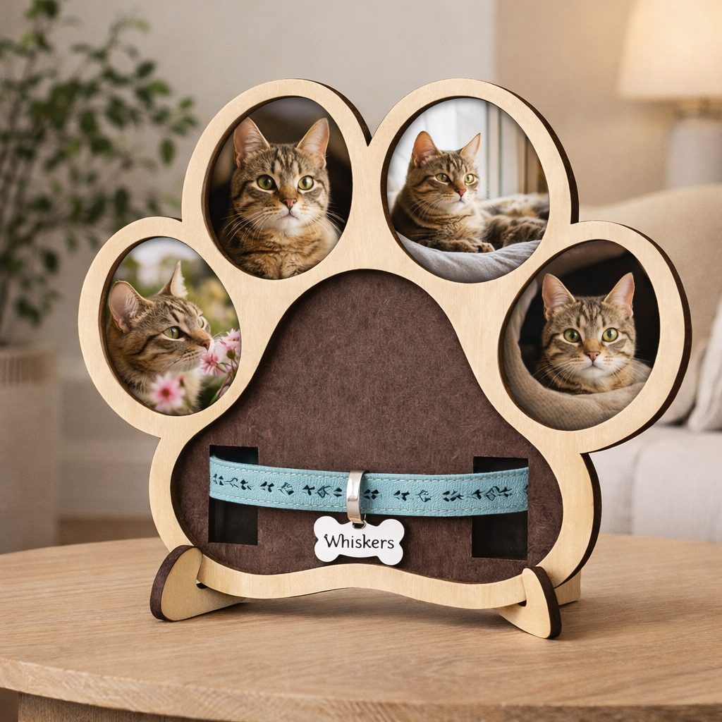 Huella Eterna un Marco Conmemorativo para Mascotas